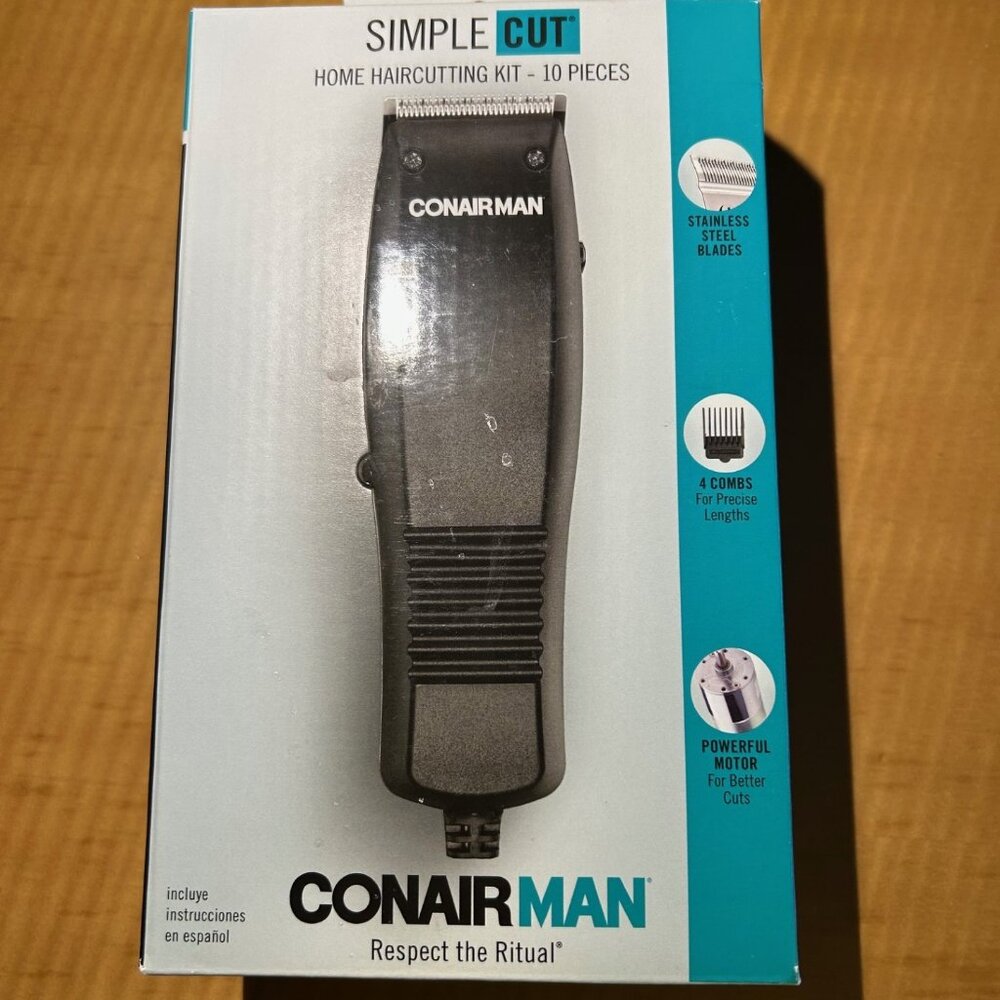 Home Haircutting Kit- Conair Man